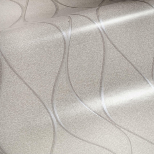 RoomMates Wave Ogee Peel & Stick Wallpaper
